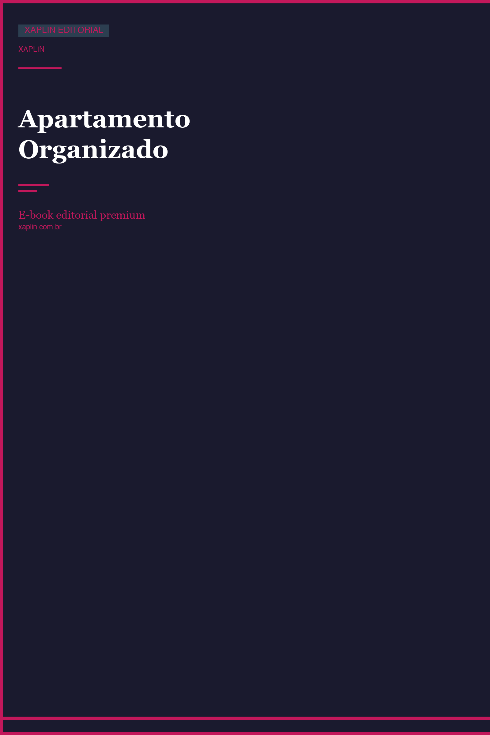 Apartamento Organizado