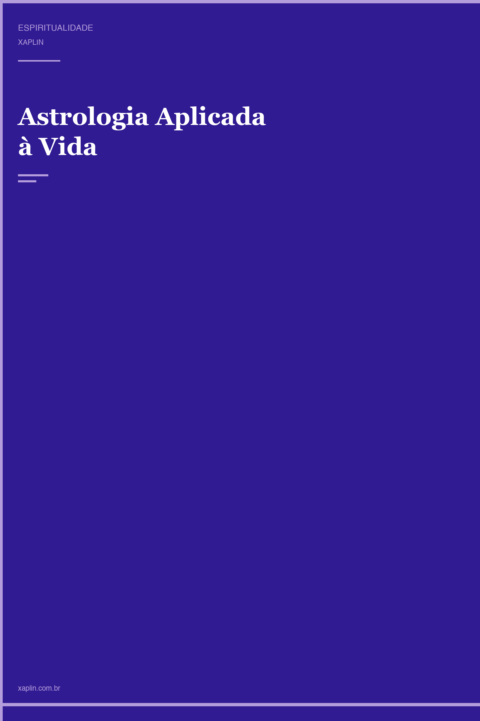 Astrologia Aplicada à Vida
