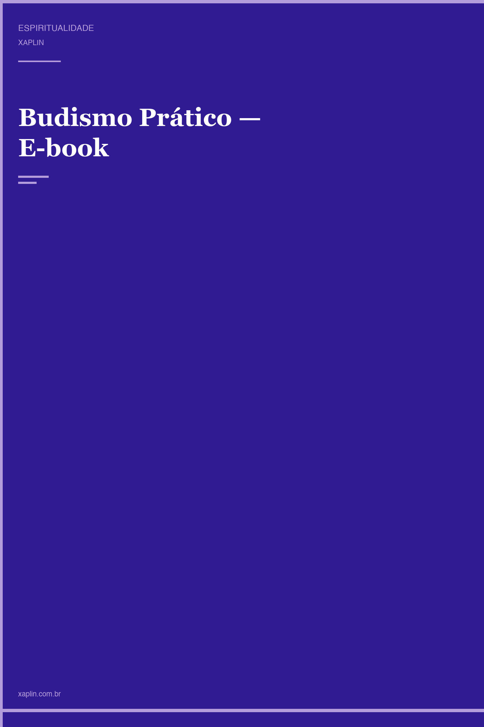 Budismo Prático — E-book