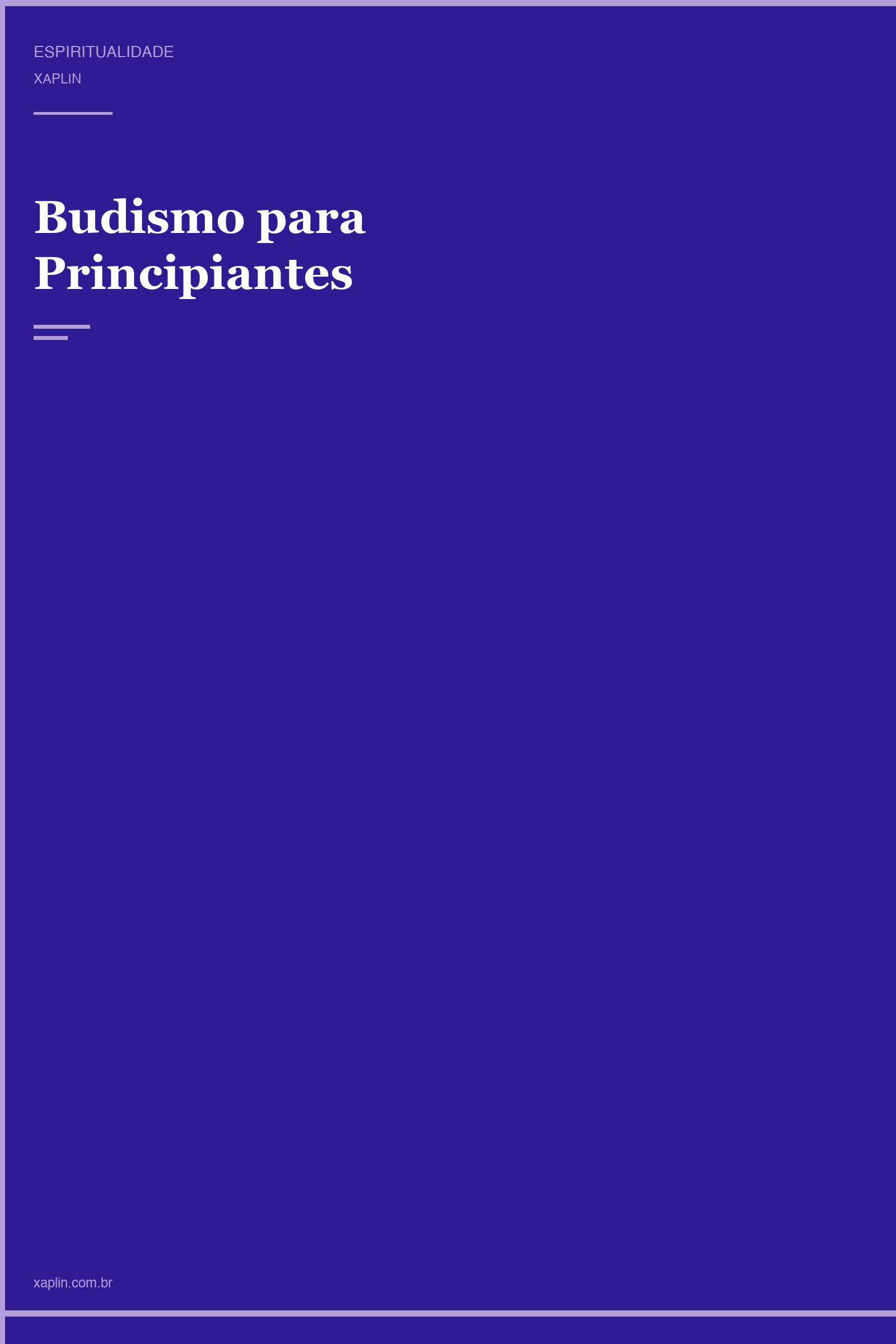 Budismo para Principiantes