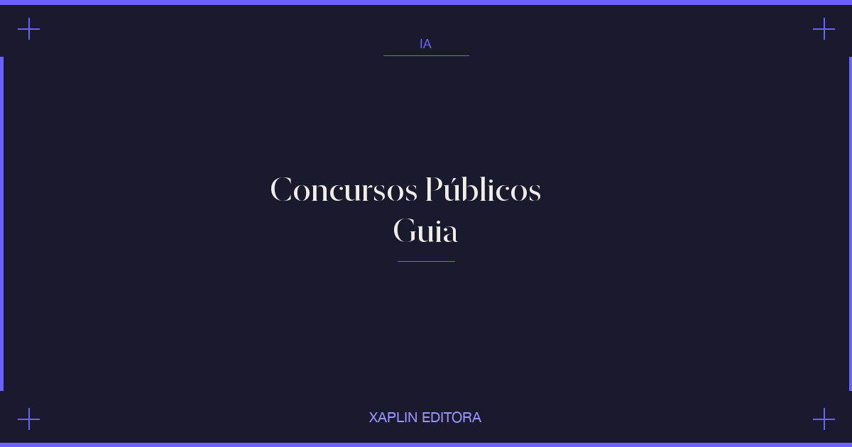 Concursos Públicos — Guia