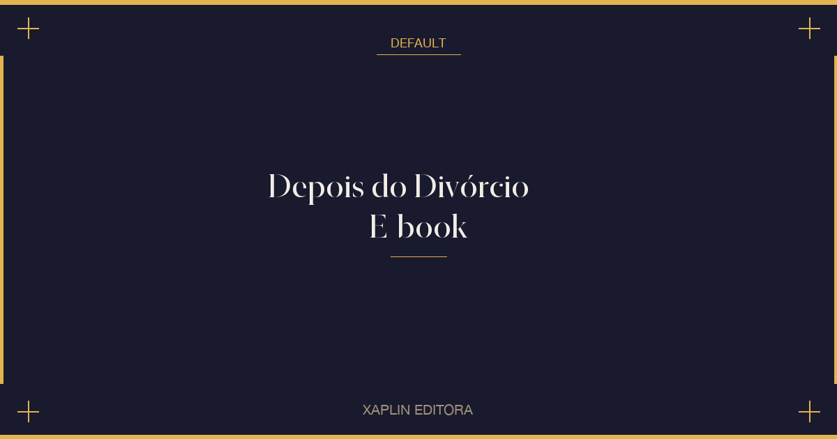 Depois do Divórcio — E-book