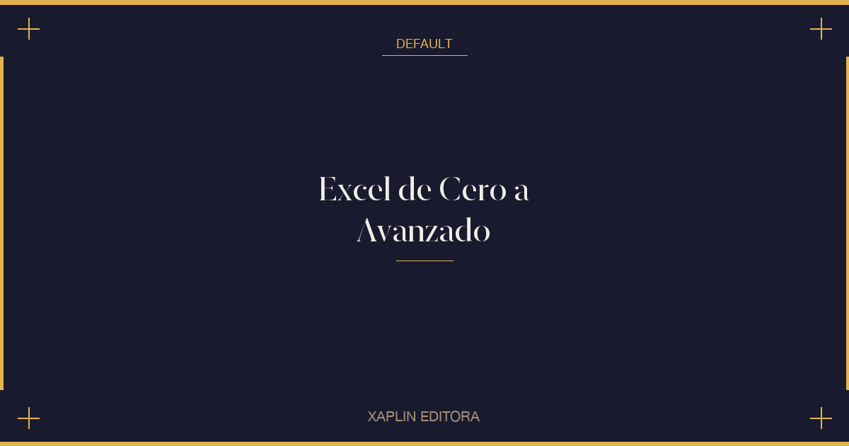 Excel de Cero a Avanzado