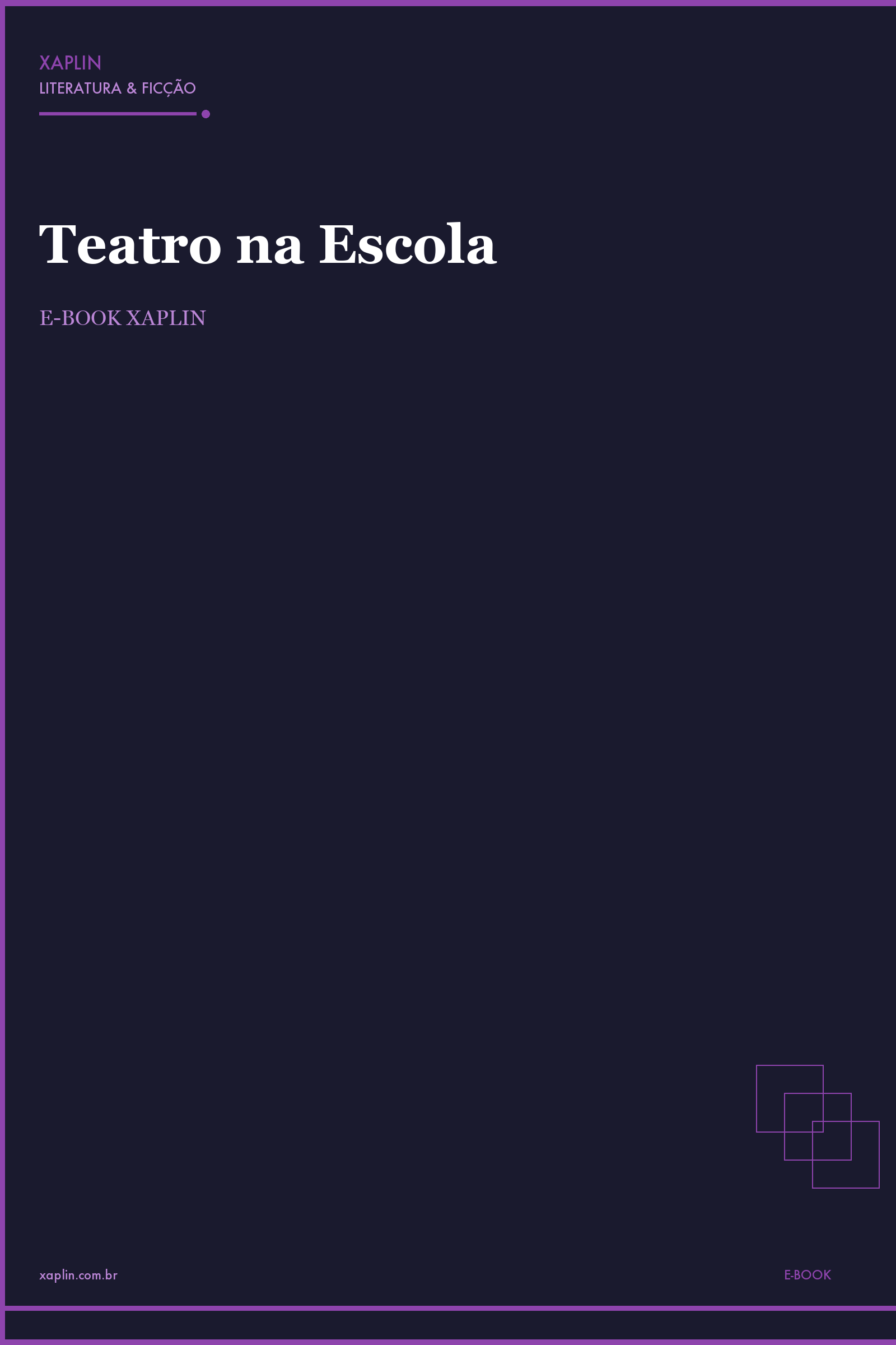 Teatro na Escola — E-book