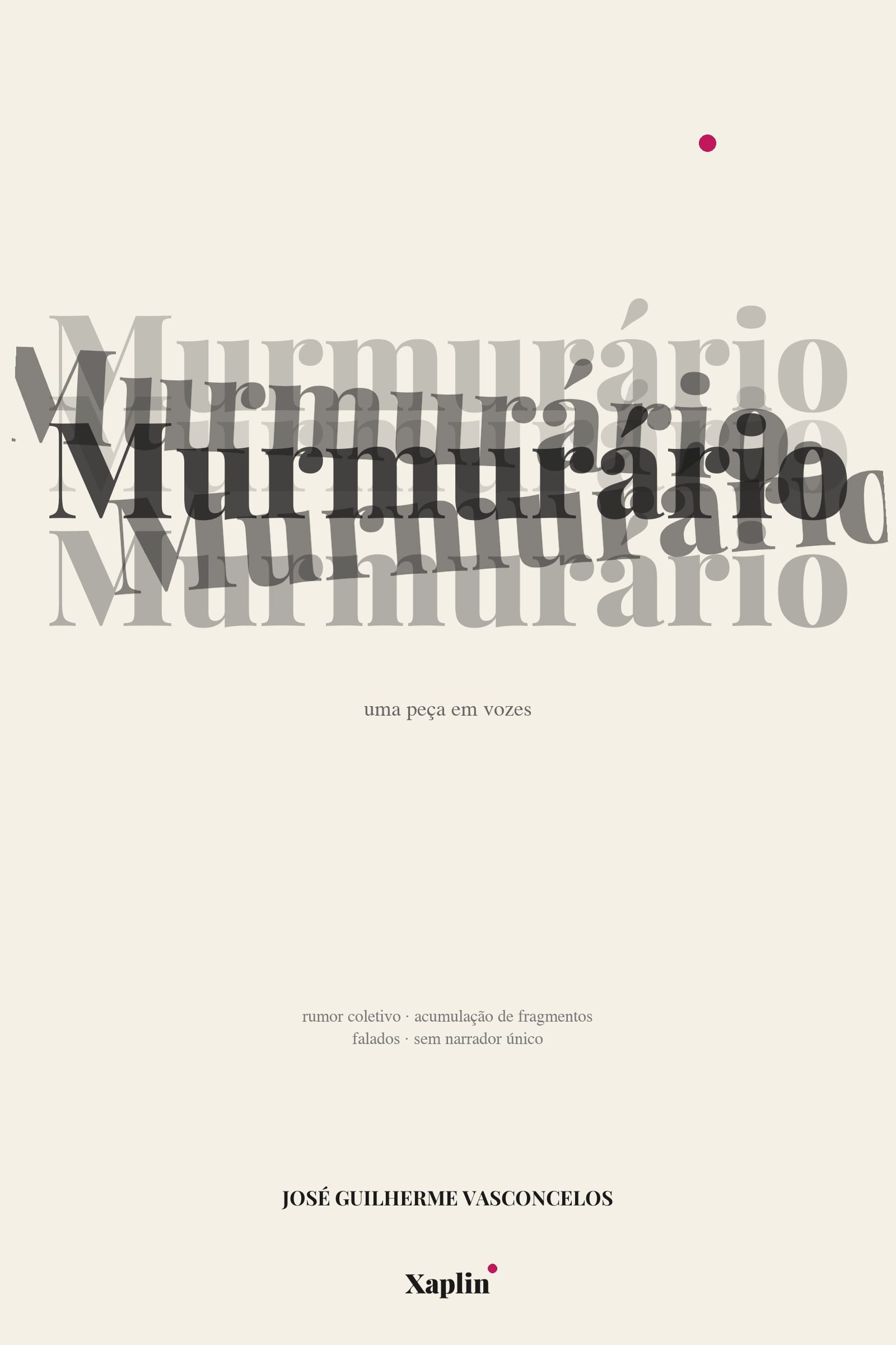 Capa · Murmurário