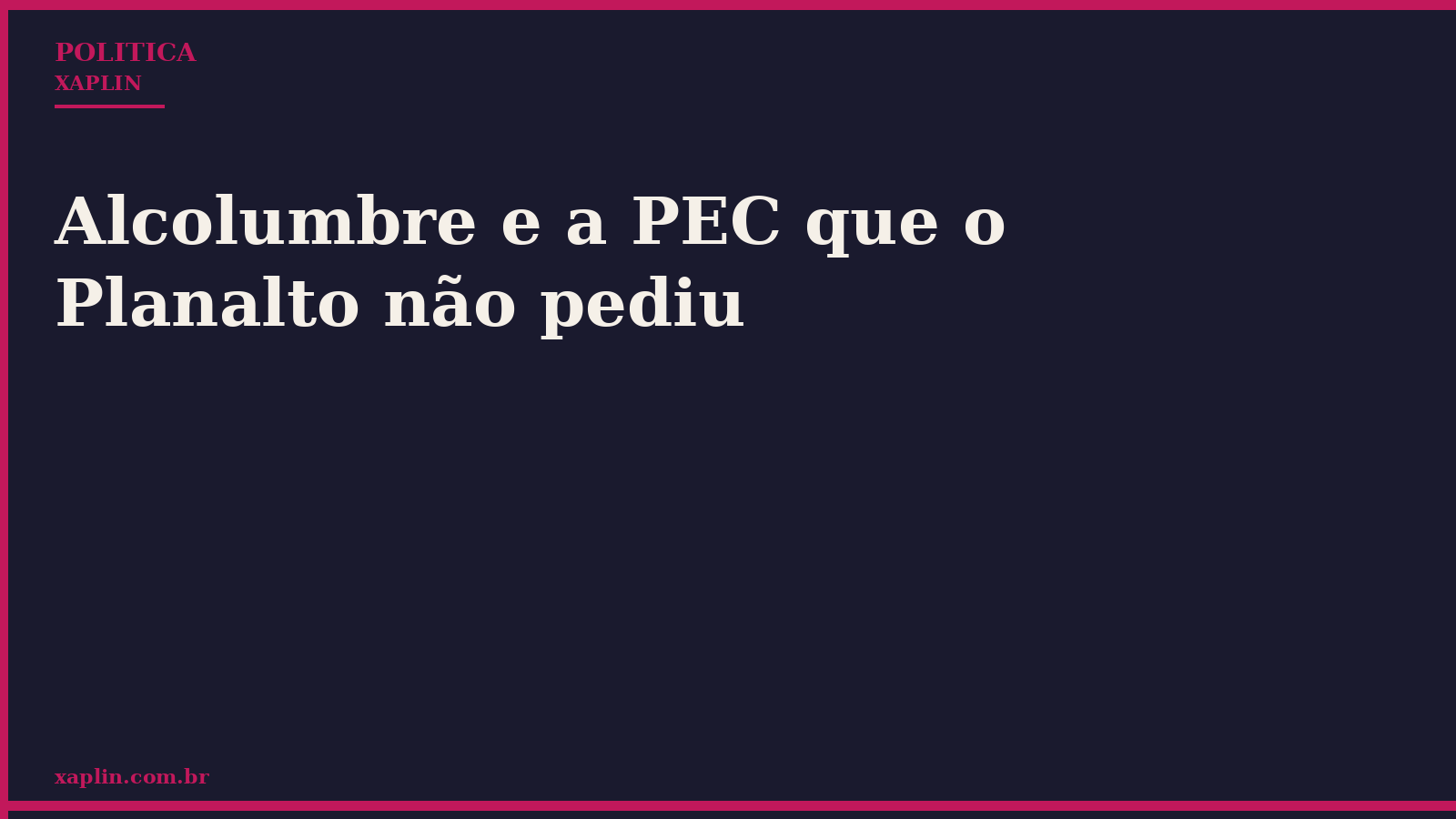 Alcolumbre vai pautar PEC de flexibilização sem pedido do Planalto