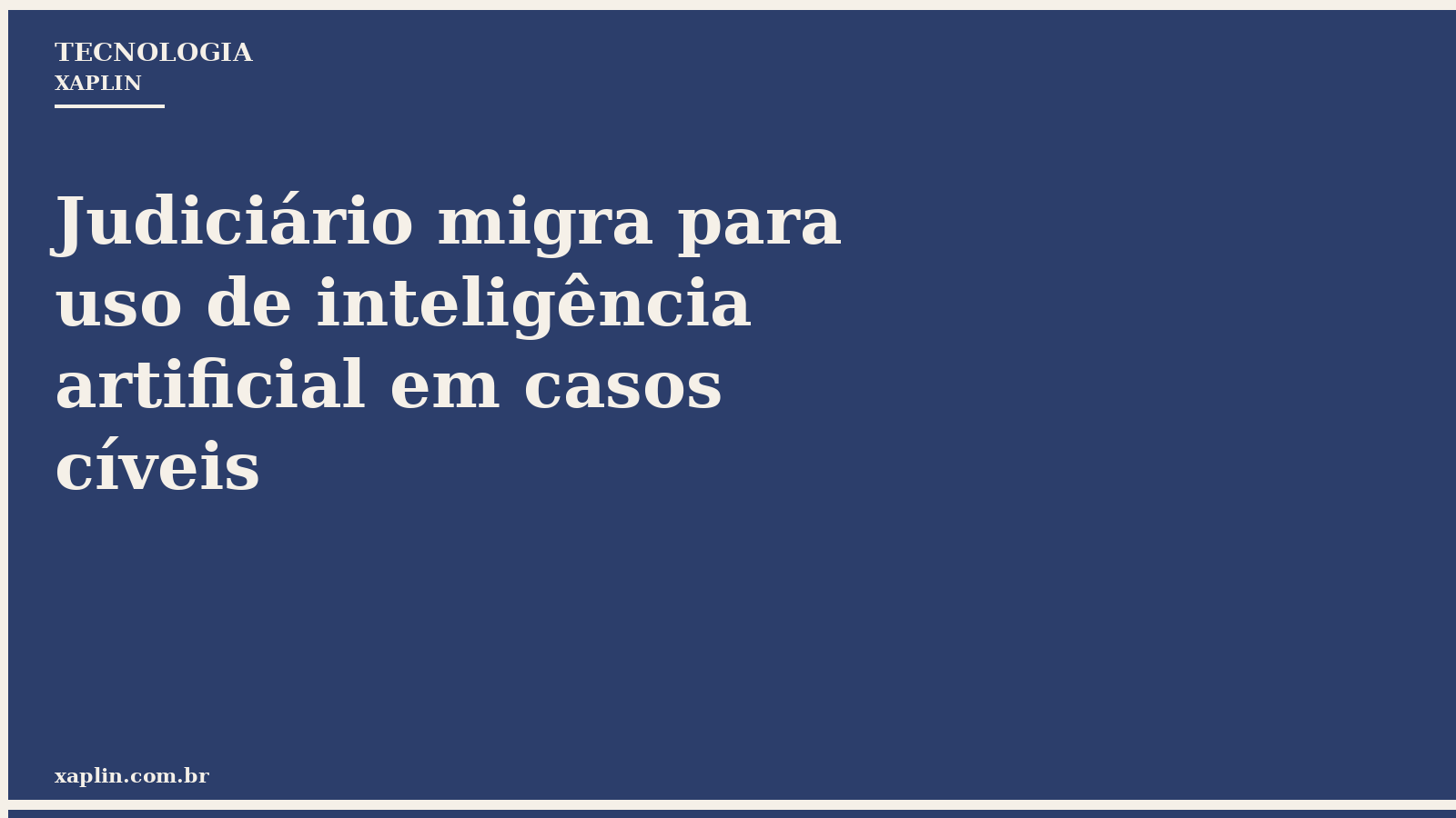 Judiciário migra para uso de inteligência artificial em casos cíveis