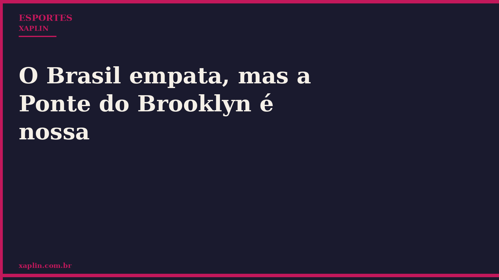 Brasil empata em partida internacional