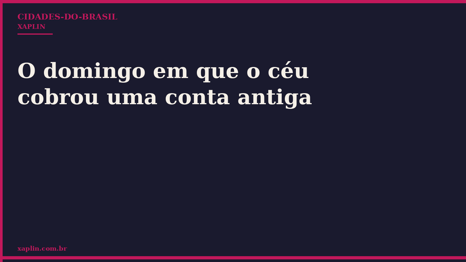 Temporal desabou sobre a região no domingo à tarde