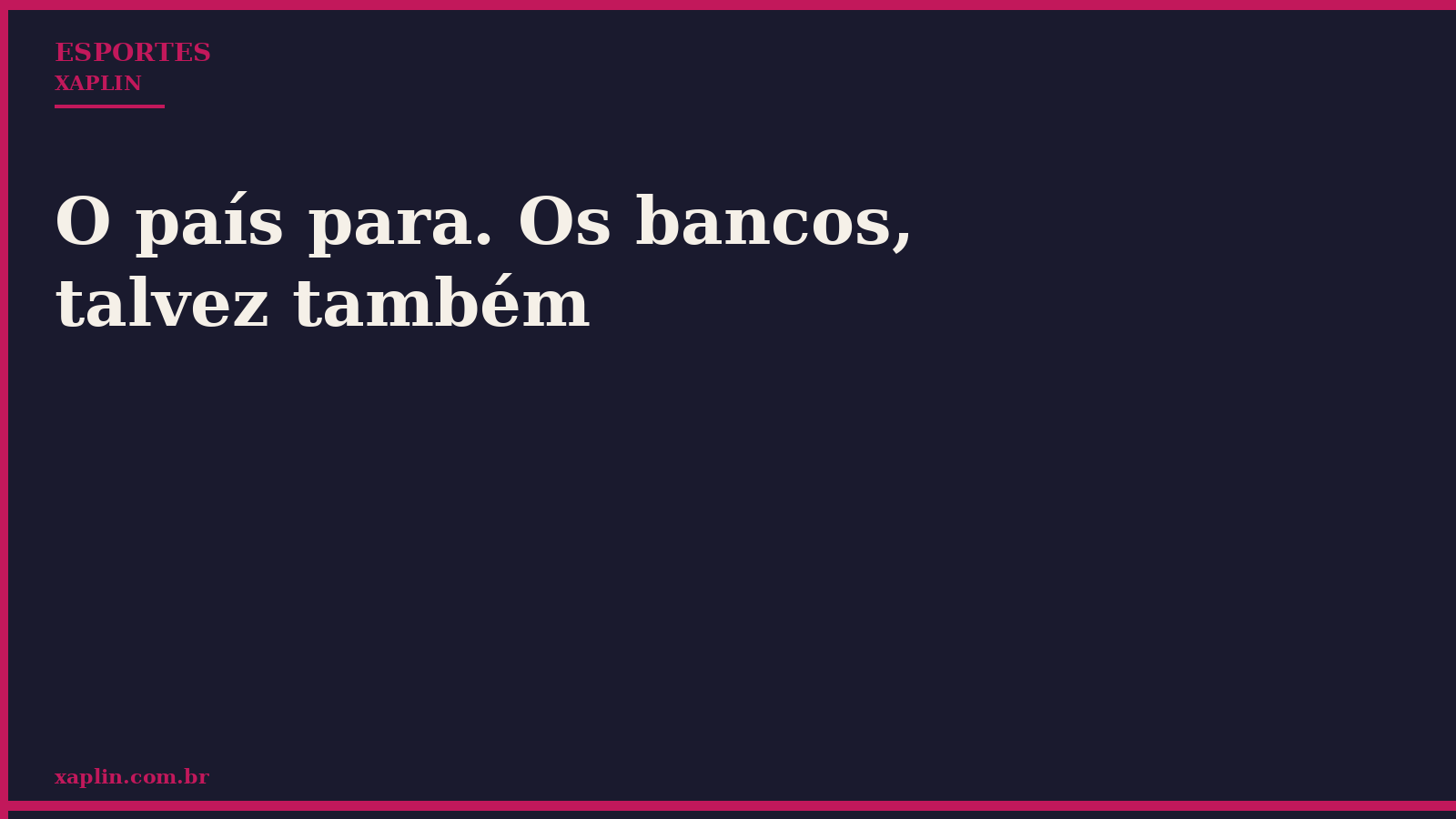 Greve geral paralisa país e afeta sistema bancário
