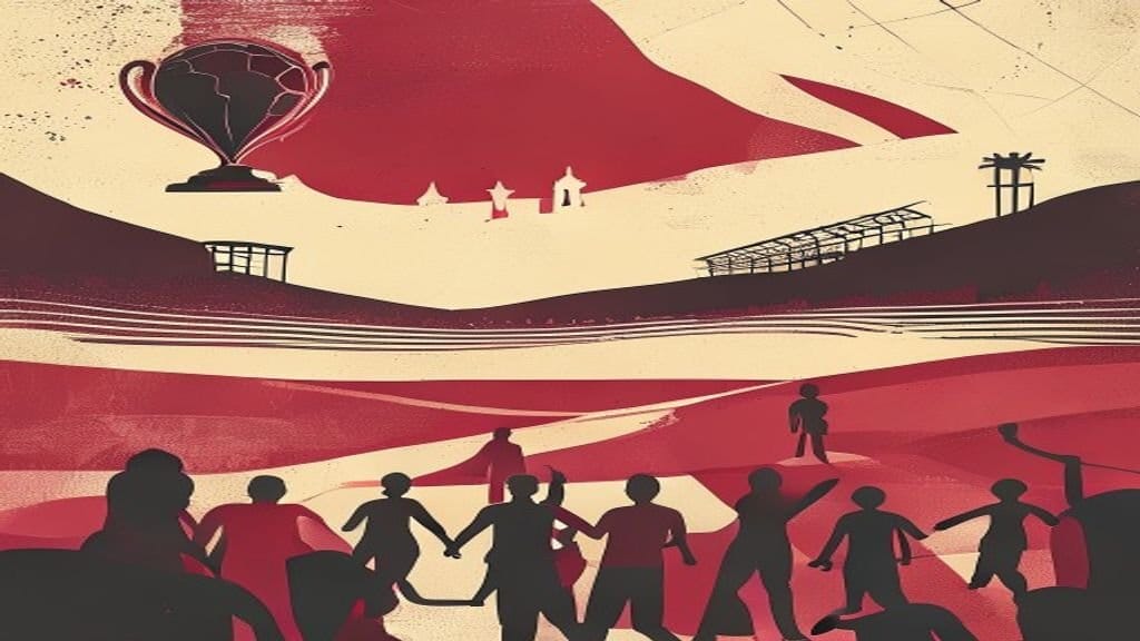 Ilustração editorial: Argentina enfrenta Cabo Verde nas oitavas de final
