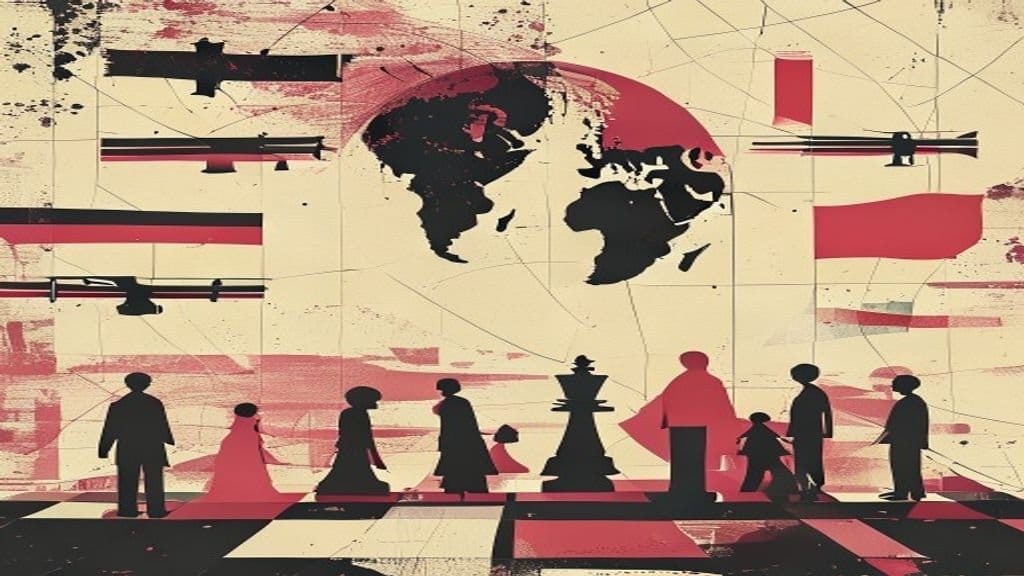Ilustração editorial: Ataques com drones de grupos armados crescem 445% na Colômbia