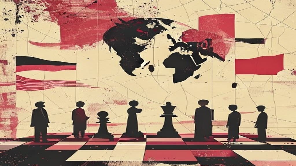 Ilustração editorial: Ataques no Líbano colocam acordo EUA-Irã em risco