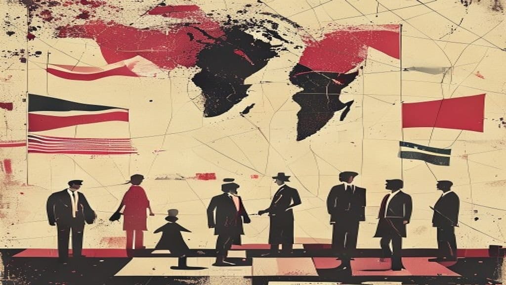 Ilustração editorial: Ativista colombiano é preso nos EUA após criticar aliado de Trump