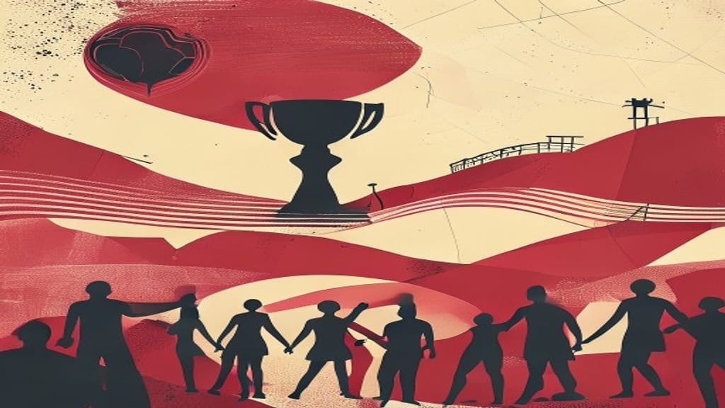 Ilustração editorial: Bélgica empata com Irã e técnico cita expulsão como fator