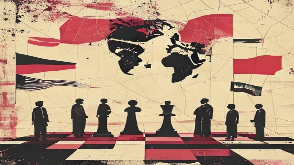Ilustração editorial: Brasil comemora acordo entre EUA e Irã e cobra cumprimento