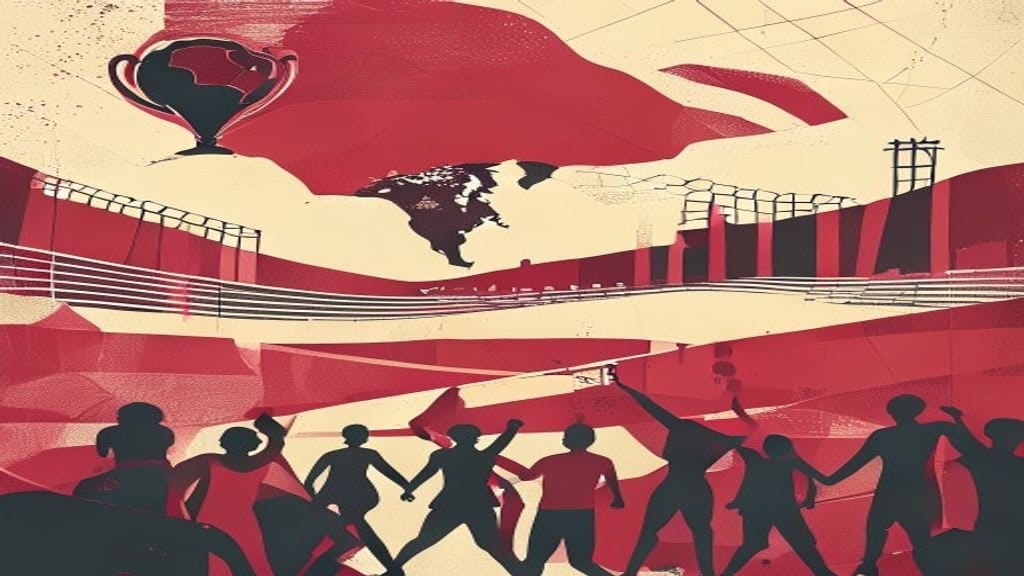Ilustração editorial: Brasil enfrenta Escócia em Miami na quarta-feira pela Copa 2026