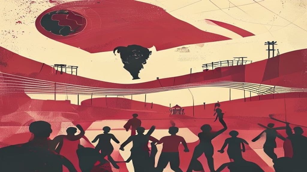 Ilustração editorial: Brasil enfrenta Haiti na Copa do Mundo 2026
