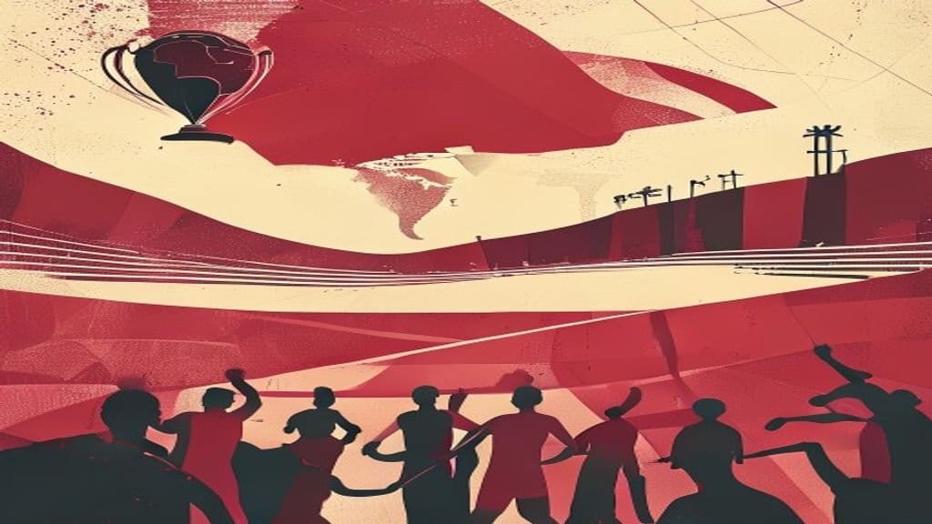 Ilustração editorial: Brasil enfrenta Japão em mata-mata da Copa