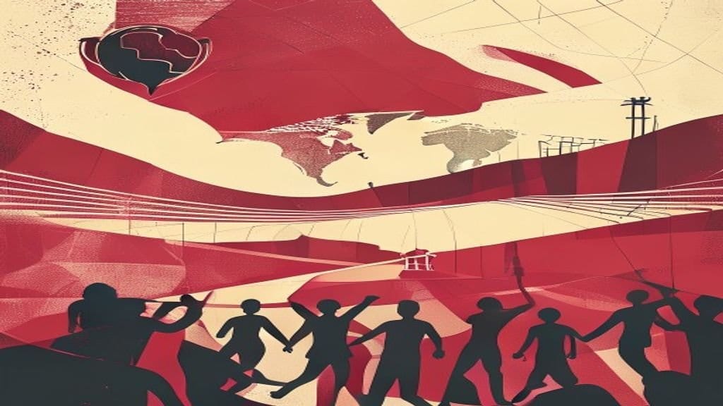 Ilustração editorial: Brasil enfrenta Japão nas oitavas da Copa do Mundo de 2026