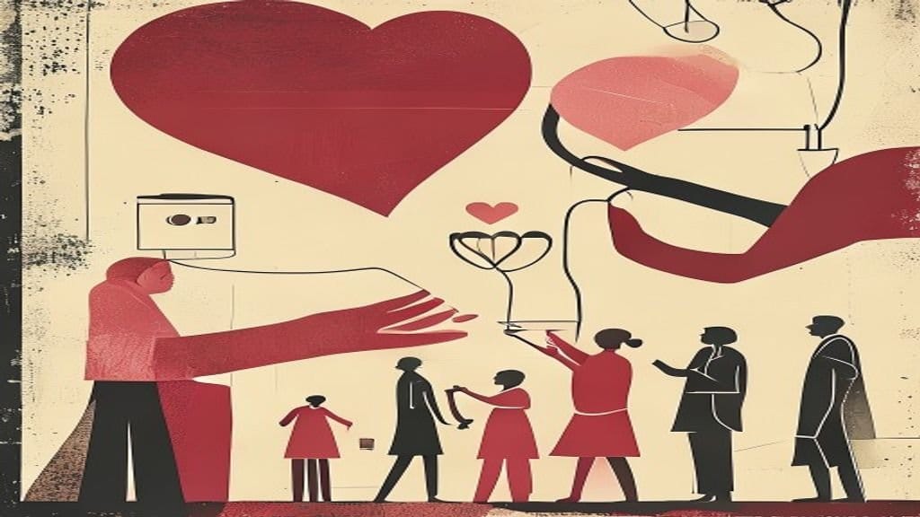 Ilustração editorial: Brasil realiza primeiro transplante renal pareado entre cidades
