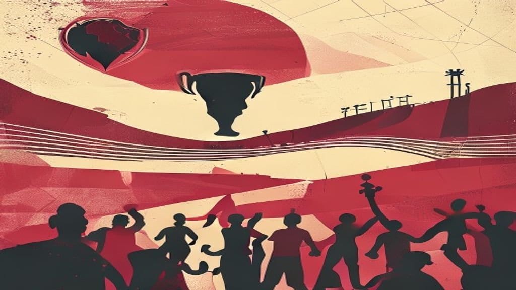 Ilustração editorial: Brasil vence Haiti 3 a 0 e imprensa internacional elogia Cunha