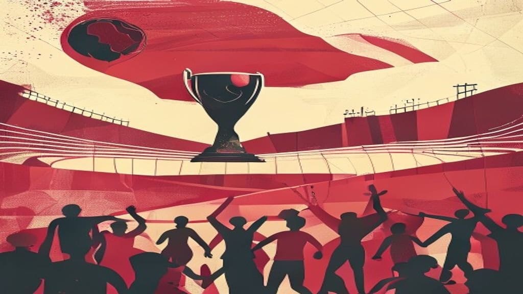 Ilustração editorial: Brasil vence Japão na Copa e mantém 100% contra asiáticos