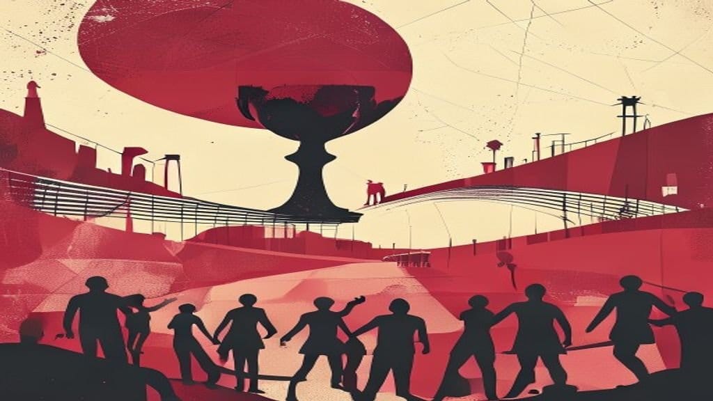 Ilustração editorial: Canadá e Suíça decidem liderança do Grupo B nesta quarta