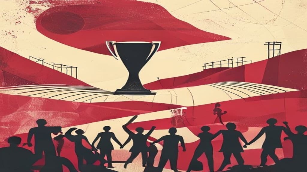 Ilustração editorial: Canadá goleia Qatar e consegue primeira vitória em Copas