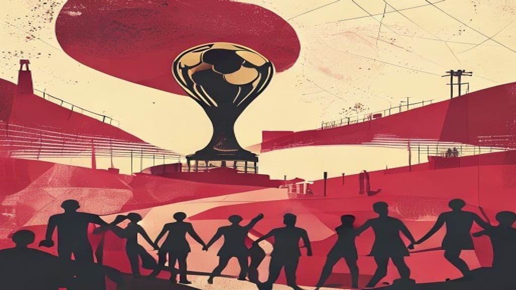 Ilustração editorial: Canadá perde Ismaël Koné por lesão grave na Copa do Mundo