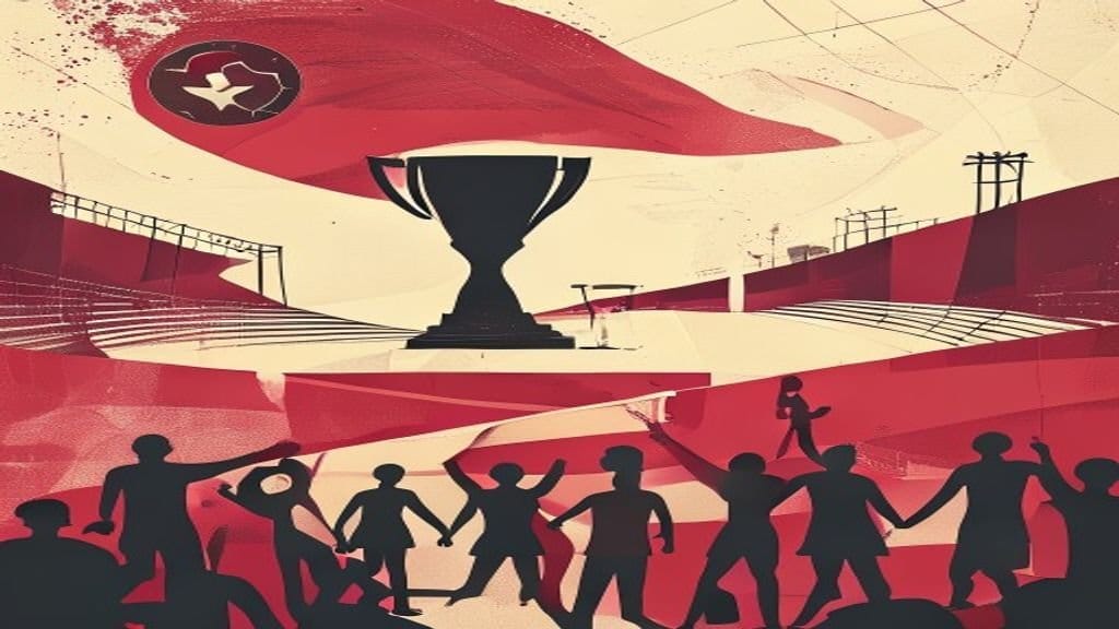 Ilustração editorial: Canadá vence Catar por 6 a 0 e estabelece recorde na Concacaf