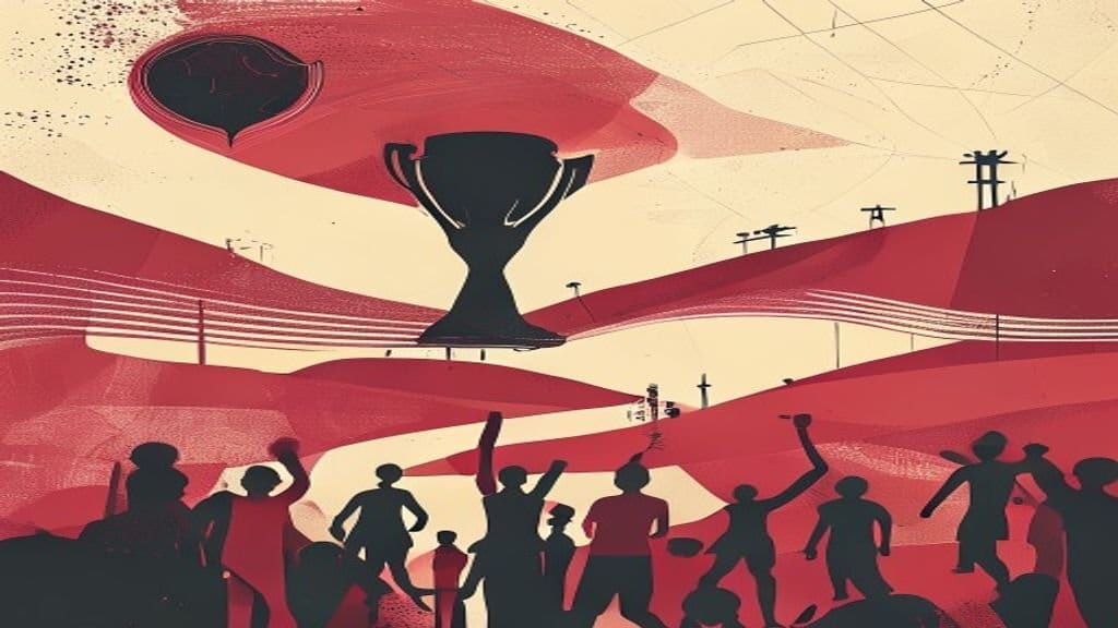 Ilustração editorial: CBF divulga datas das oitavas de final da Copa do Brasil 2026