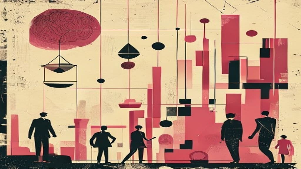 Ilustração editorial: Cérebro sabota finanças mesmo com planejamento, diz Folha