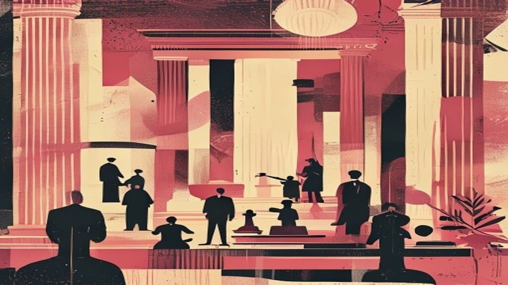 Ilustração editorial: Chefe de gabinete de Milei renuncia após investigação de corrupção