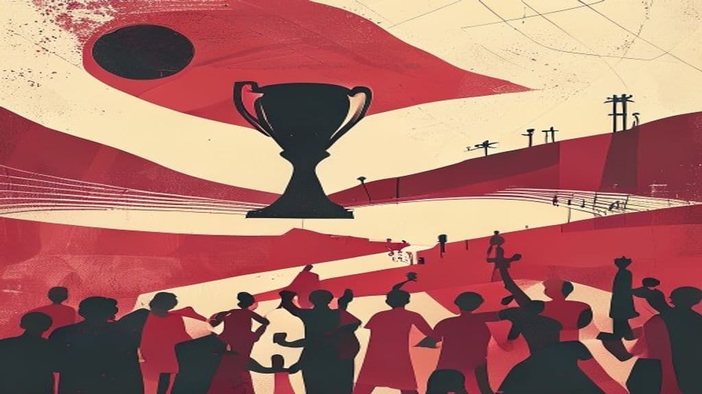 Ilustração editorial: Copa de 2026 bate recorde de público da história dos Mundiais