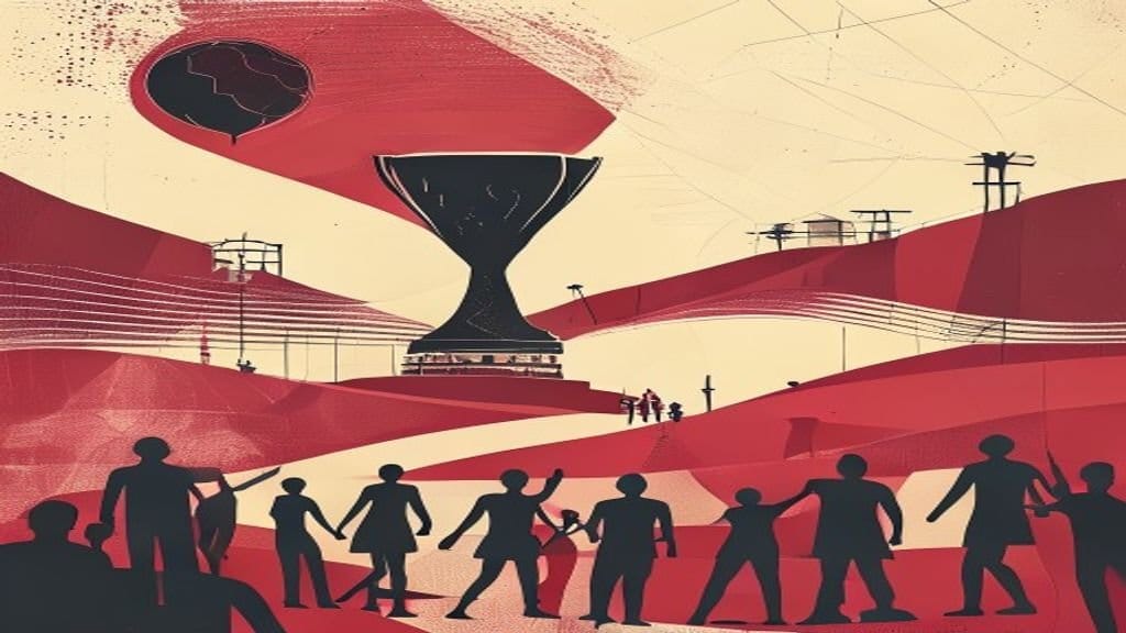 Ilustração editorial: Copa do Mundo 2026 tem regra complexa para fase de 32 seleções