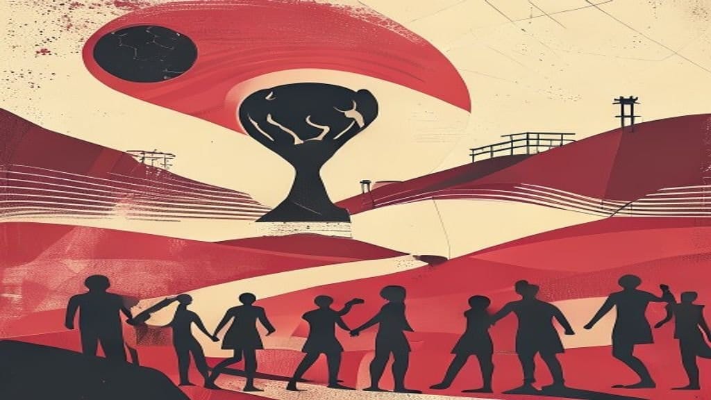 Ilustração editorial: Copa do Mundo 2026 tem três jogos da terceira rodada neste fim de semana