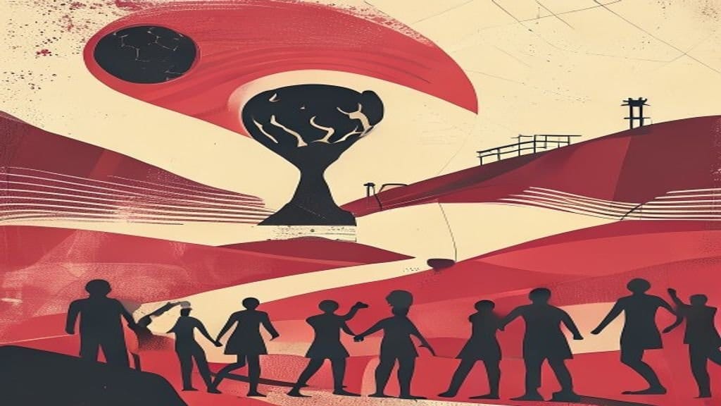 Ilustração editorial: Copa do Mundo 2026 tem três jogos de segunda rodada na sexta-feira