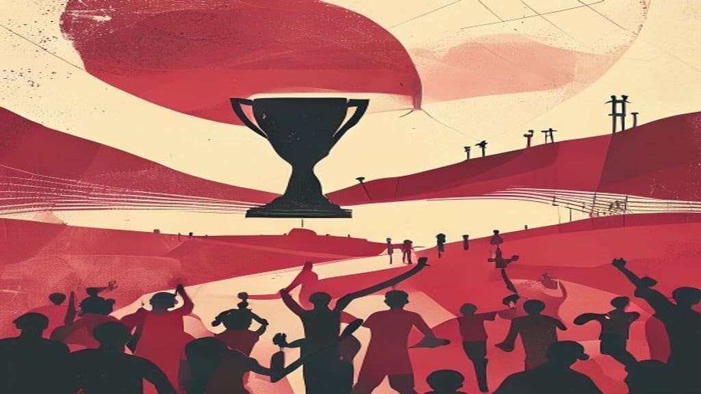 Ilustração editorial: Copa do Mundo 2026 ultrapassa 2 milhões de torcedores nos estádios