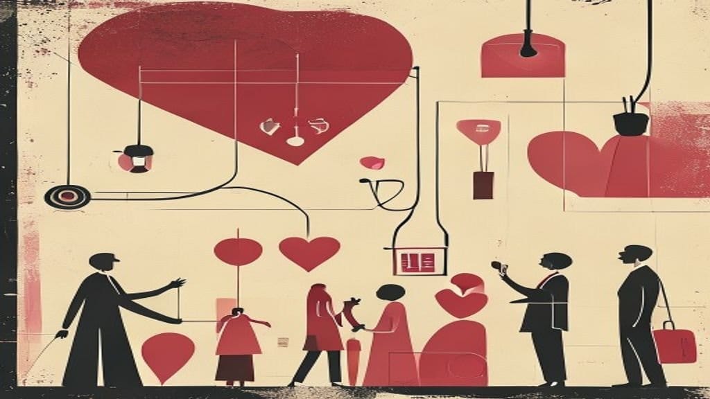 Ilustração editorial: Dormir com luz acesa aumenta risco de doenças cardíacas