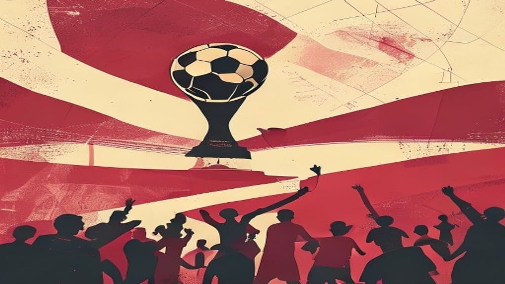 Ilustração editorial: Mostafa Zico marca gol na Copa do Mundo contra Nova Zelândia