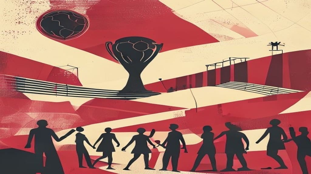 Ilustração editorial: Egito avança à segunda fase, mas Salah preocupa com lesão