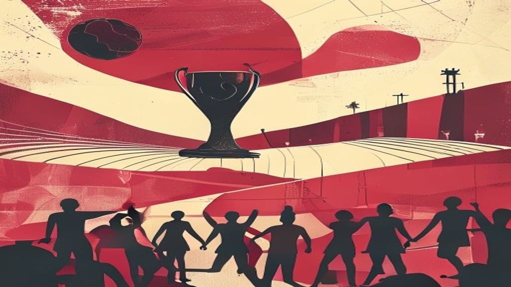Ilustração editorial: Equador derrota Alemanha e avança para 2ª fase da Copa do Mundo