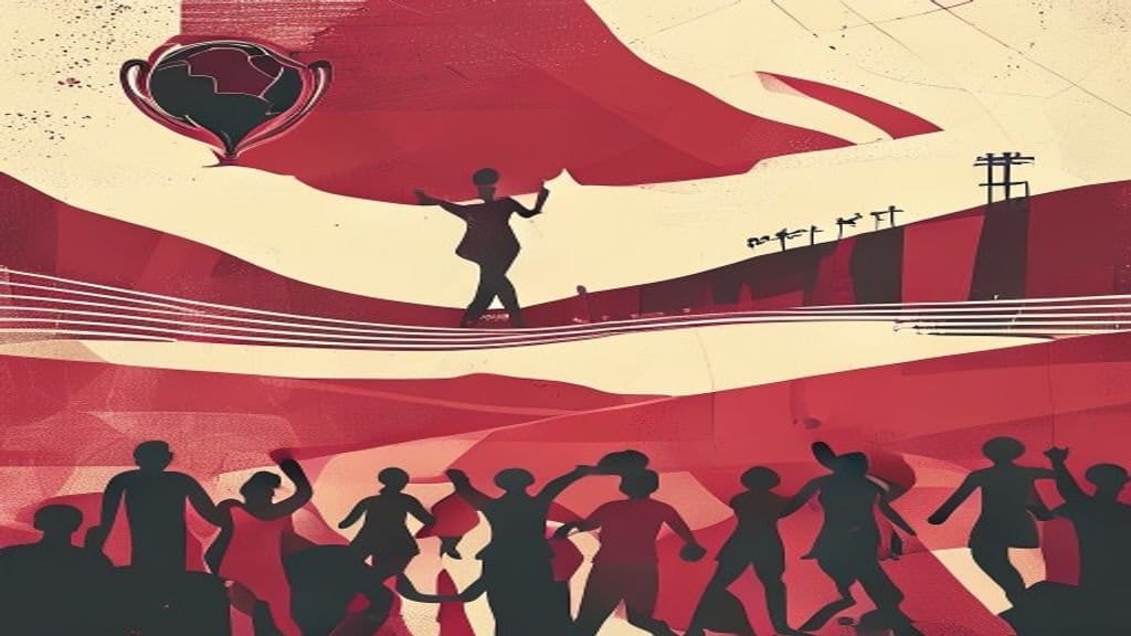 Ilustração editorial: EUA enfrentam Austrália na Copa do Mundo feminina