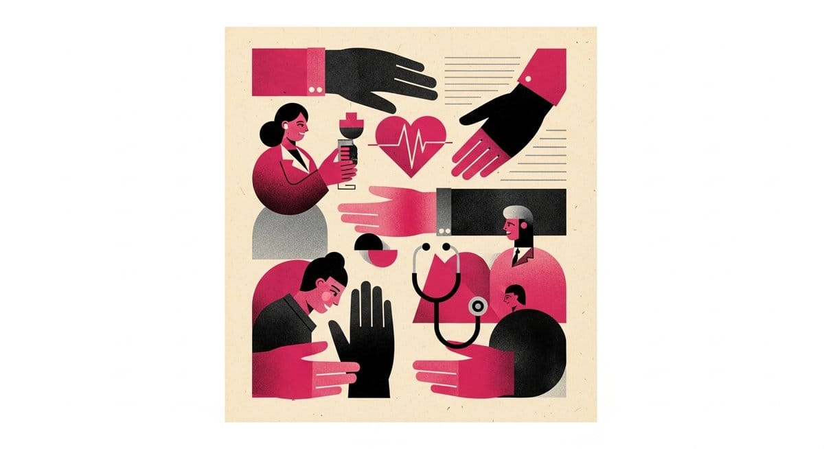 Ilustração editorial: Exame de sangue pode prever Alzheimer anos antes, diz pesquisa