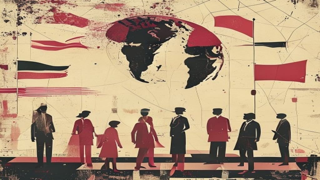 Ilustração editorial: Famílias buscam corpos na Venezuela e se revoltam com autoridades