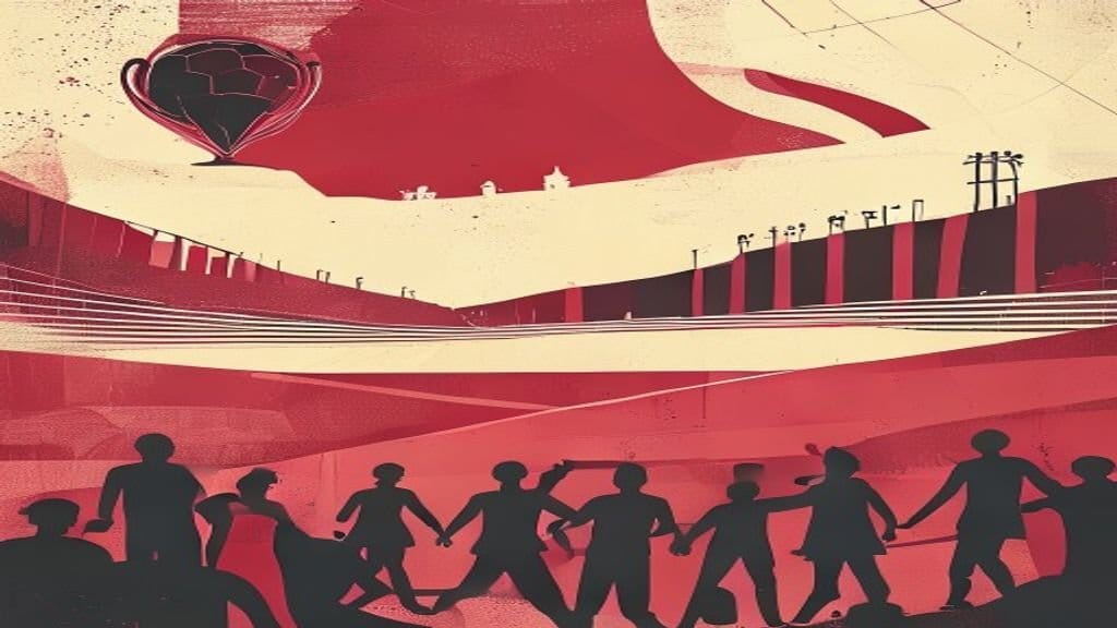 Ilustração editorial: Fifa ignora sindicato de jogadores ao criar pausa na Copa