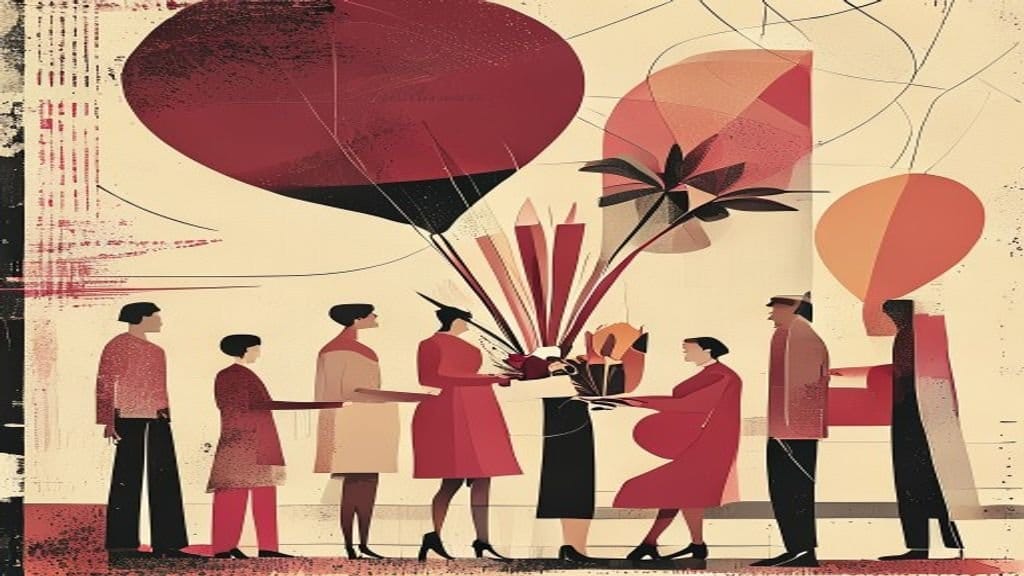 Ilustração editorial: Filha de presidente do Ceará recebe buquê com artefato explosivo