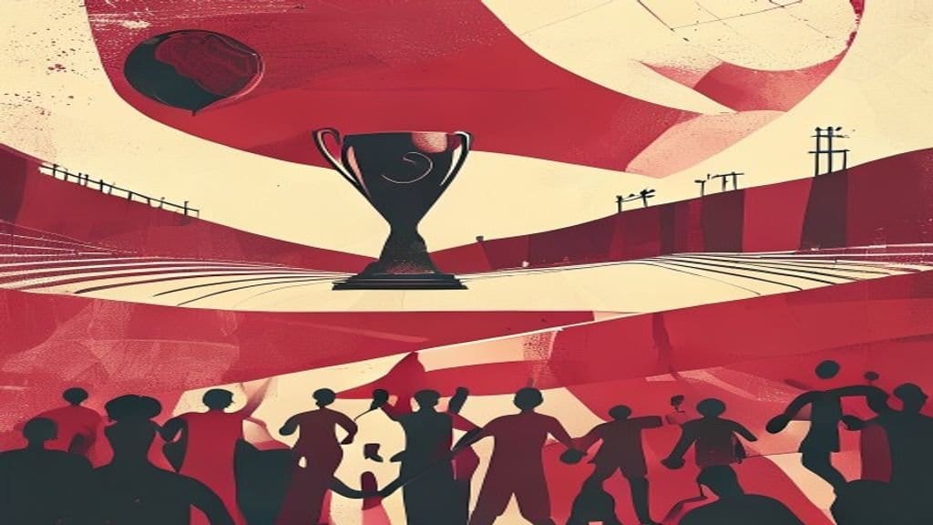 Ilustração editorial: Inglaterra enfrenta Gana em segundo jogo da Copa do Mundo