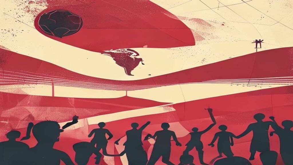Ilustração editorial: Irã diz que visto de jogador expirou após estreia na Copa do Mundo